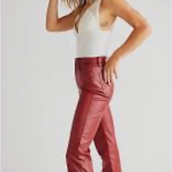 🆕Pistola Cassie High Rise Straight Pants from Free People - Picture 9 of 15